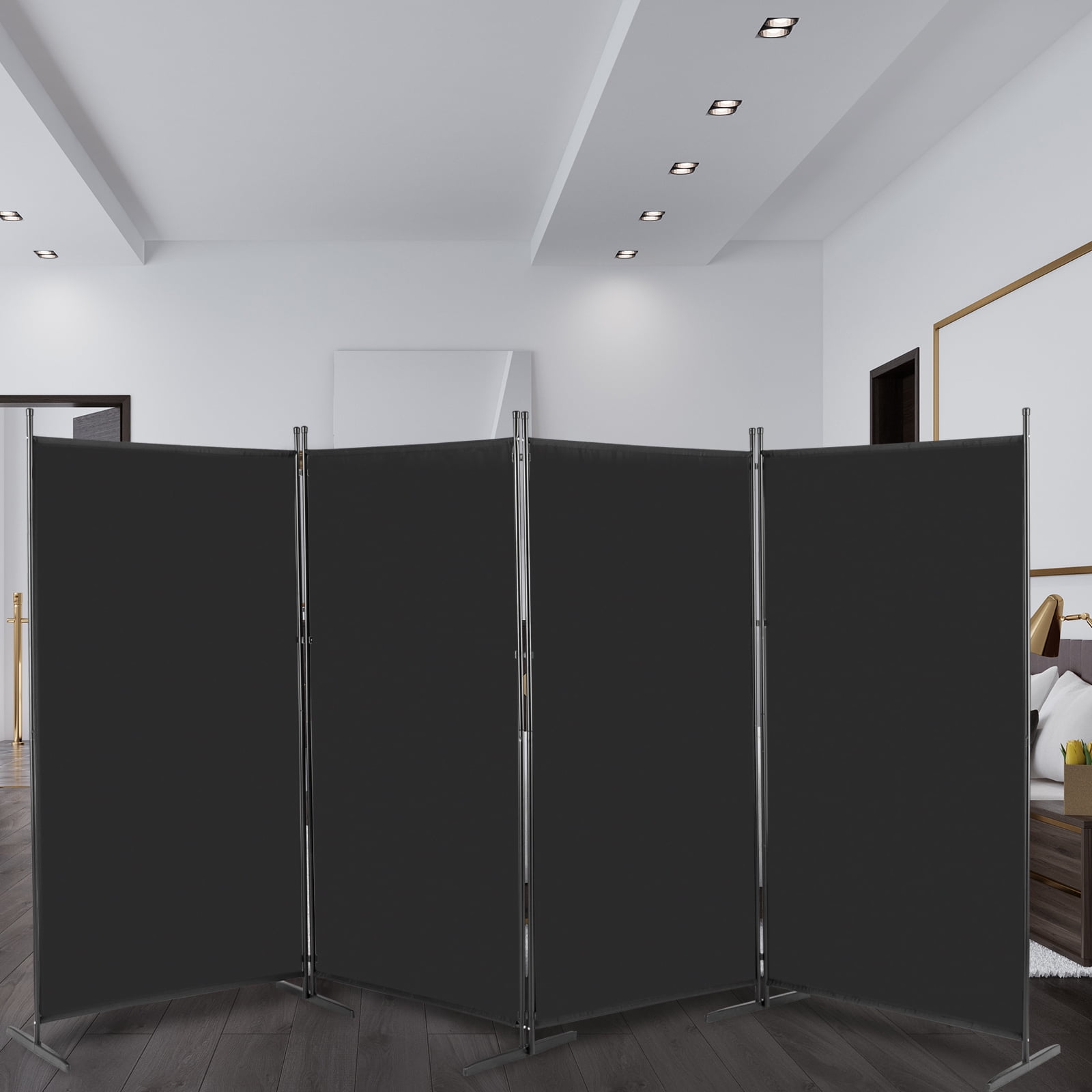 Ktaxon Room Divider Privacy Screen Folding 4 Panel High Portable Room ...