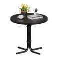 thumbnail image 1 of Ktaxon Round Metal Outdoor Side Table for Patio Garden Deck, Weather Resistant, 20.47 Inch, Black, 1 of 8