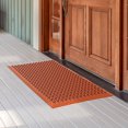 thumbnail image 1 of Ktaxon 36" x 24" Rubber Floor Mat with Drainage Holes, Anti-Fatigue Non-Slip Drainage Mat Entry Door Mat for Kitchen Restaurant Bathroom, Red, 1 of 11
