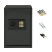 Ktaxon Safe Box, 1.45 Cuft Home Safe, Digital Electronic Security Lock Box Safes, Solid Alloy Steel Office Hotel Home Safe, Black