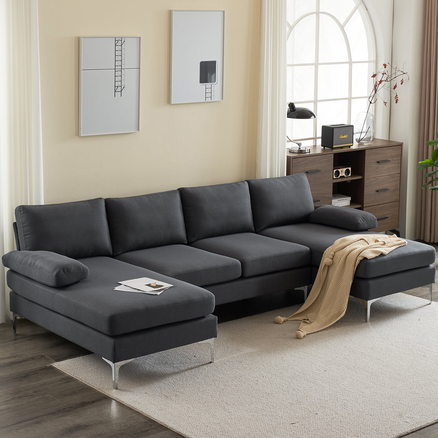 Contemporary Sectional Modern Sofa Bed