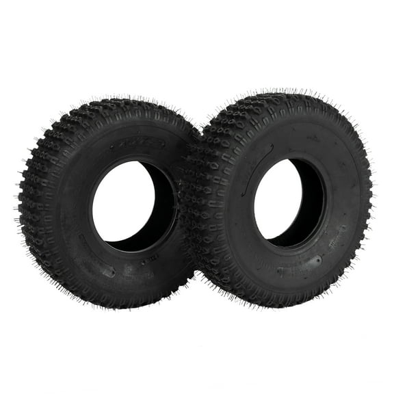 Ktaxon Set of 2 20x7-8 All Terrain ATV & UTV Tires, 4 Ply Tubeless Front Rear Replacement for Go Kart Golf Cart