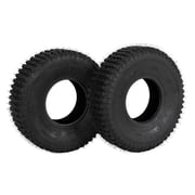 Ktaxon Set of 2 20x7-8 All Terrain ATV & UTV Tires, 4 Ply Tubeless Front Rear Replacement for Go Kart Golf Cart
