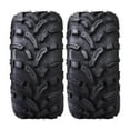 thumbnail image 1 of Ktaxon Set of 2 24x10-11 ATV & UTV All Terrain Tires, 6 Ply Tubeless Deep Tread Mud Tires, 1 of 5