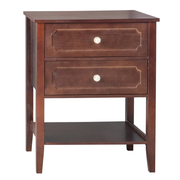 Ktaxon Solid Wood Nightstand, Side Table Night Table