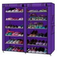 thumbnail image 1 of Ktaxon Space Home Shoe Rack Shelf Storage Closet Organizer Cabinet 6 Layer, 1 of 8
