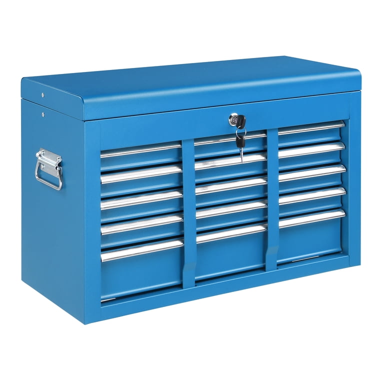 Ktaxon Tool Box, Steel 5-Drawer with Top Storage Tray, Handle