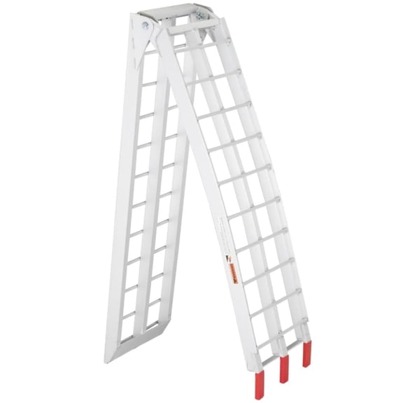 Ktaxon Truck Ramps, 7ft Aluminum, 750lbs Capacity for UTV/Motorcycle/Lawn Mower/Dirt Bike, Light weight & Portable