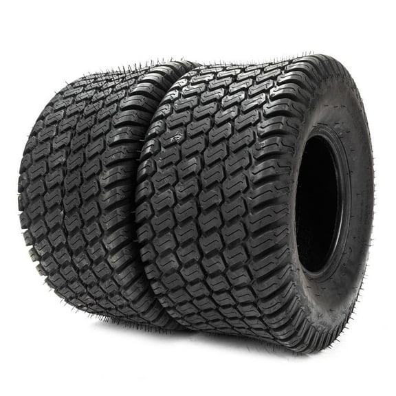 Ktaxon Tubeless Tires 18x9.50-8 for Lawn Mower Turf Garden Mower Tractor Cart and 4PR Golf Cart