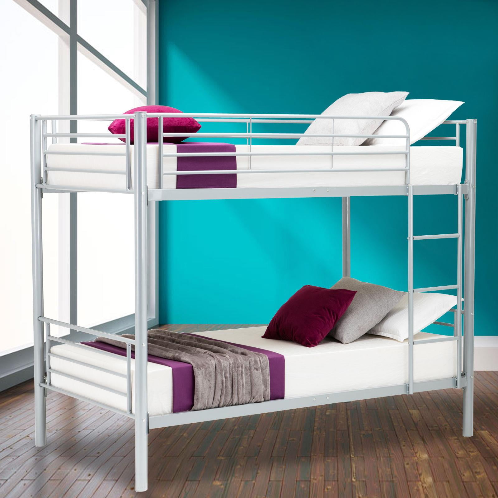 Ktaxon Twin Over Twin Metal Bunk Beds Frame Kids Adult Children Bedroom Furniture With Ladder 33b645a9 3983 4d74 817b 14cf33bed6df 1.aa9241a45ce4ab0dd6df147312eb55a0 
