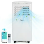 Ktaxon WiFi Enabled 7100BTU (10000BTU ASHRAE) Portable Air Conditioner & Dehumidifier Function With Remote Control & Window Kit