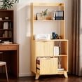 thumbnail image 1 of Ktaxon Wood 2 Drawer File Cabinet with Adjustable Shelves Charging Station Dresser Office Cabinet, Filing Cabinet with Socket, Printer Stand with Storage Shelves for Home Office Study, 1 of 9