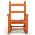 thumbnail image 1 of Ktaxon Wooden Child's Rocking Chair,Hardwood Rocker,Small Wooden Rockers for Kids Ages 3-6,for Patio Porch Outdoor & Indoor,Living Room,Bedroom,Balconies(Orange), 1 of 9