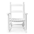 thumbnail image 1 of Ktaxon Wooden Child's Rocking Chair,Hardwood Rocker,Small Wooden Rockers for Kids Ages 3-6,for Patio Porch Outdoor & Indoor,Living Room,Bedroom,Balconies(White), 1 of 12