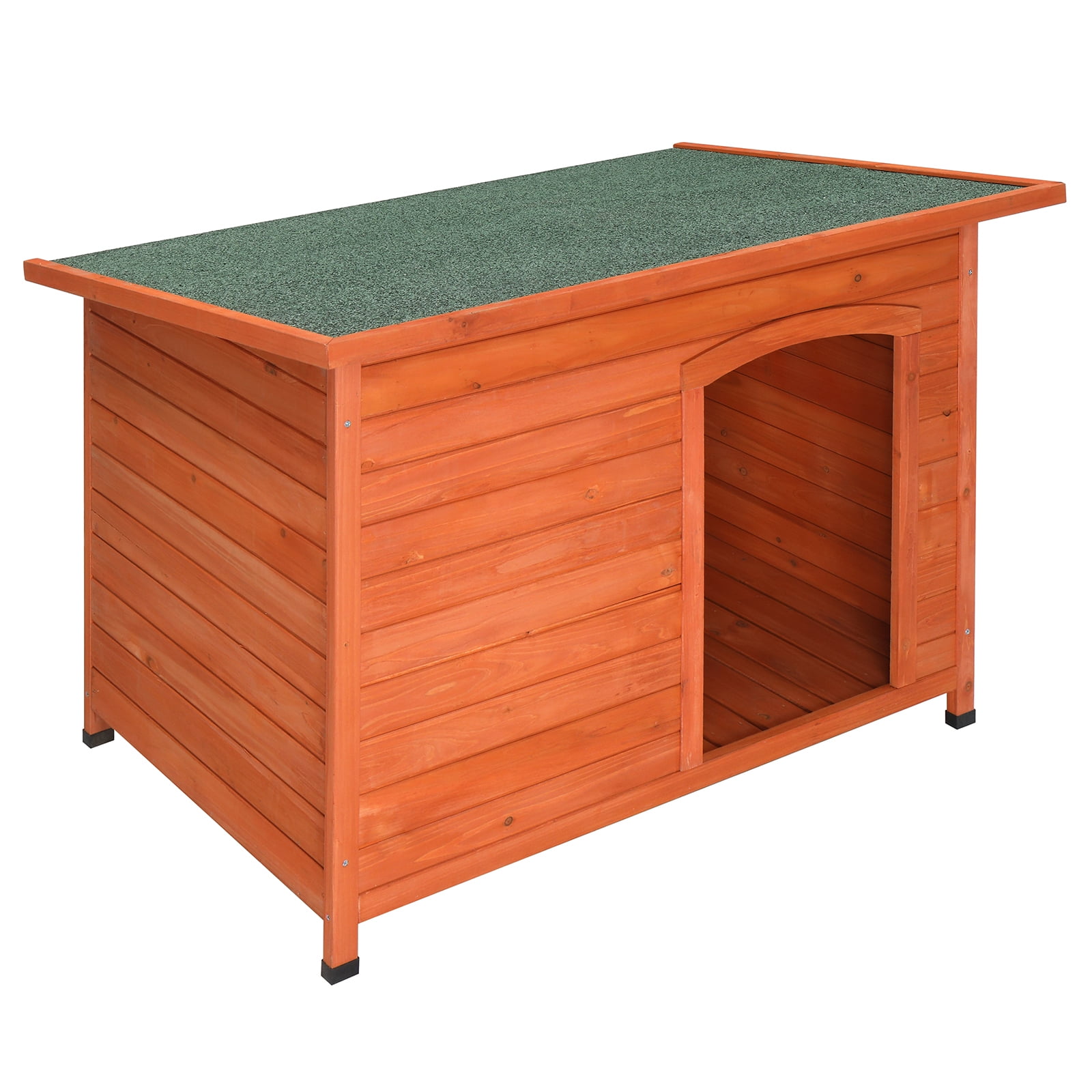 Ktaxon Wooden Dog House Large Dog Kennel Weather Resistant for Indoor & Outdoor Use 45" x 31" x 32"