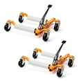 thumbnail image 1 of Ktaxon Car Wheel Dolly, 2PCS 3000 lbs Hydraulic Car Skates, 12'' Wheel Vehicle Positioning Jack, Orange, 1 of 7