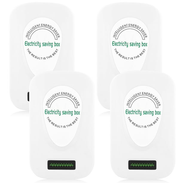 Ktcina 4 Pack Power Saver Electricity Saving Box Electric Energy Saver