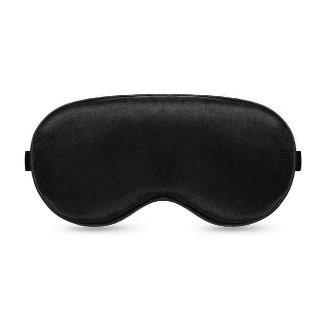Ktinnead Black Silk Sleep Mask 100 Real Natural Pure Silk Eye Mask