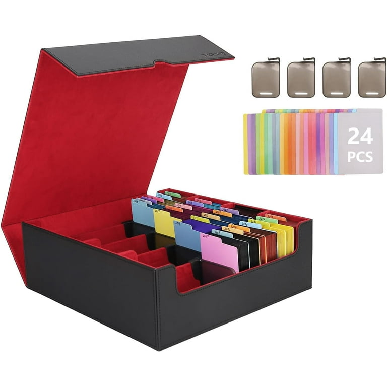 Ktinnead Card Storage Box For Trading Cards With Dedicated Card