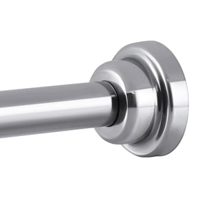 Ktinnead Tension Shower Curtain Rod - Adjustable Spring Tension Rod Rust Resistant No Drilling Anti-Slip Bar for Windows / Shower, 304 Stainless Steel, 43" to 73".