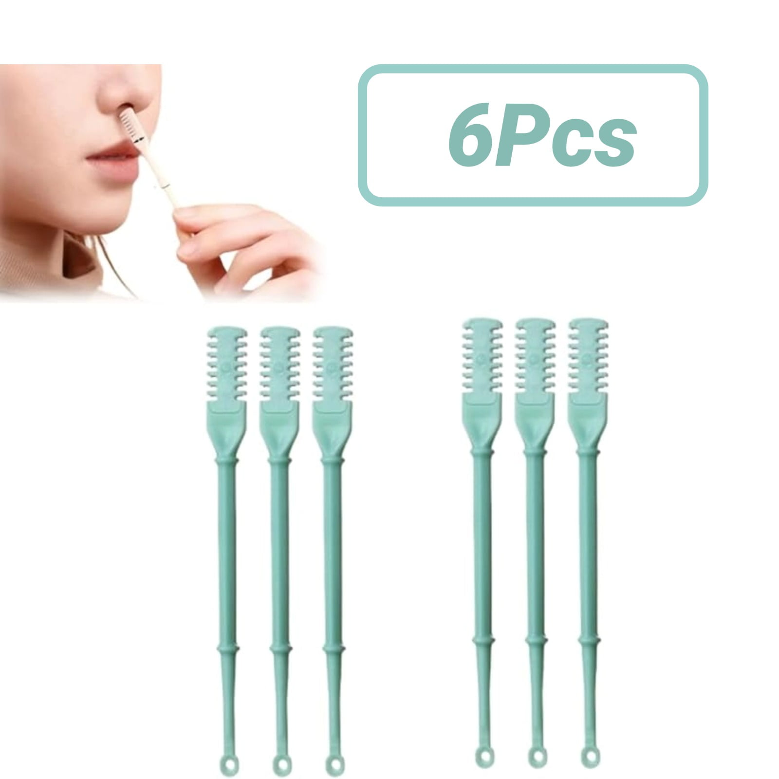 Ktlvex 2in1 Nasal Hair Cutter, 2024 Newest Double Sided Nose Hair Knife, Rotating Nasal Hair