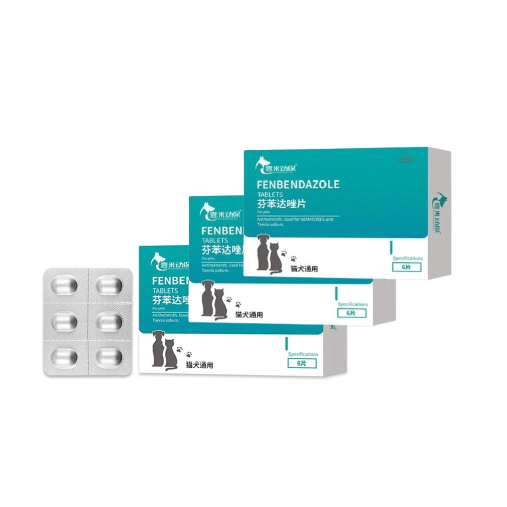 Ktlvex Cat Tapeworm Dewormer, Cat Dewormer 6 Tablets/box6 Capsules Pet Deworming Tablets For