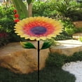 thumbnail image 1 of Ktlvex Flower Bird Bath and Feeder Metal Dual Purpose for Garden Yard Patio Outdoor Decoration, 1 of 6