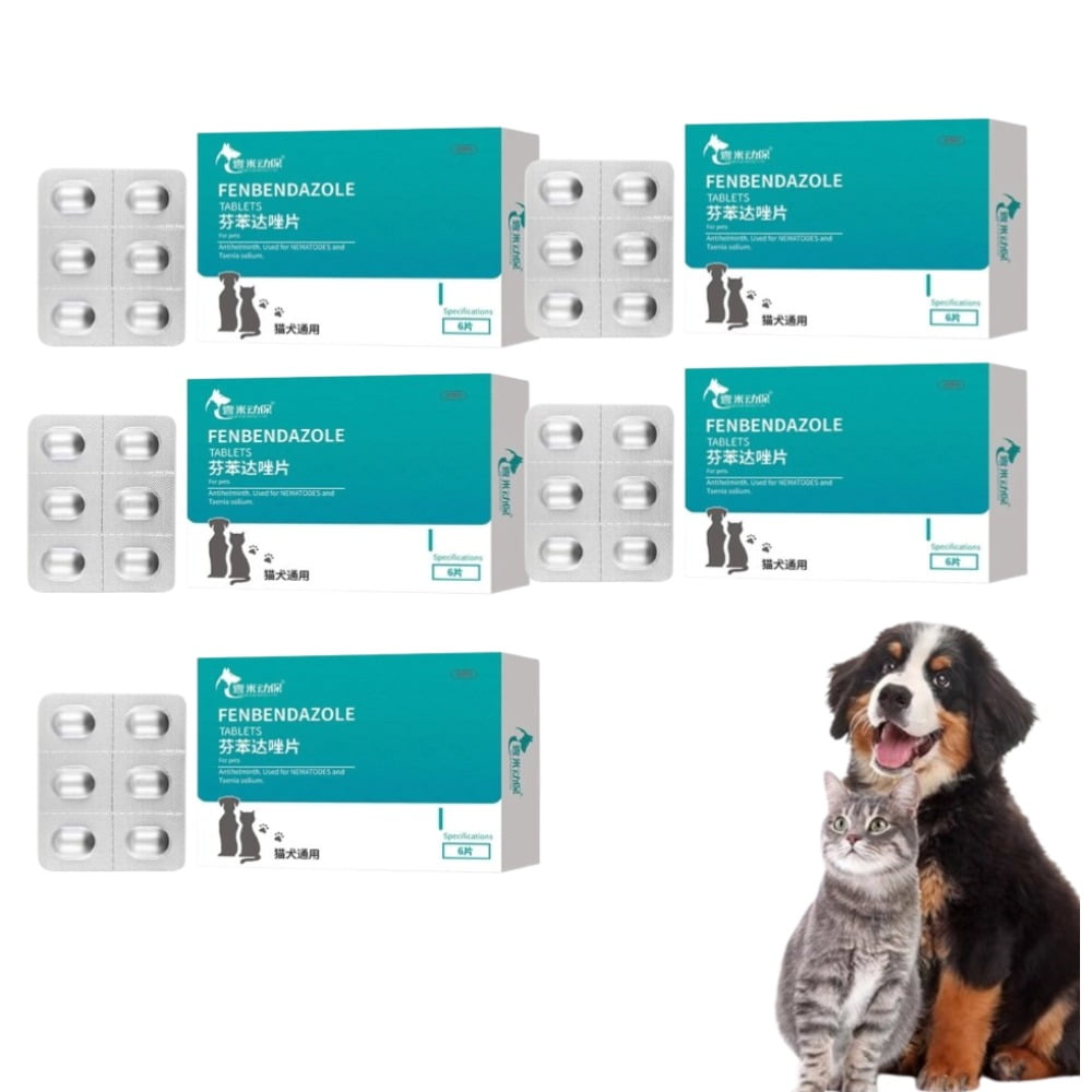 Ktlvex Kitten Dewormer, Cat Dewormer 6 Tablets/box Kitten Dewormer 8