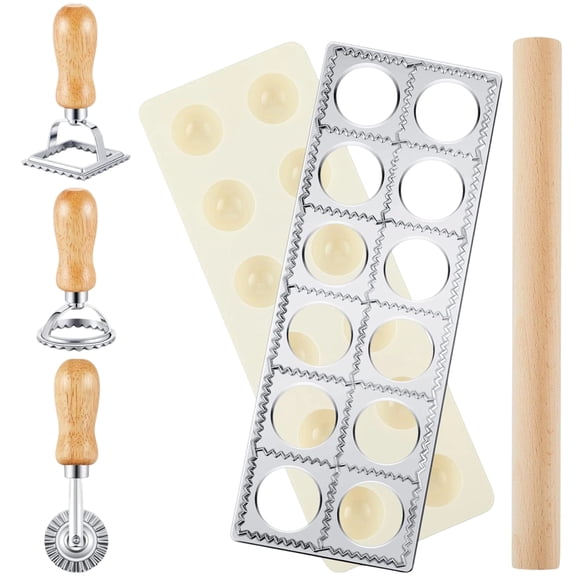 Ktlvex Rectangular Pasta Board Gnocchi Maker, Wood, for Homemade Italian & Chinese Noodles, DIY Cooking