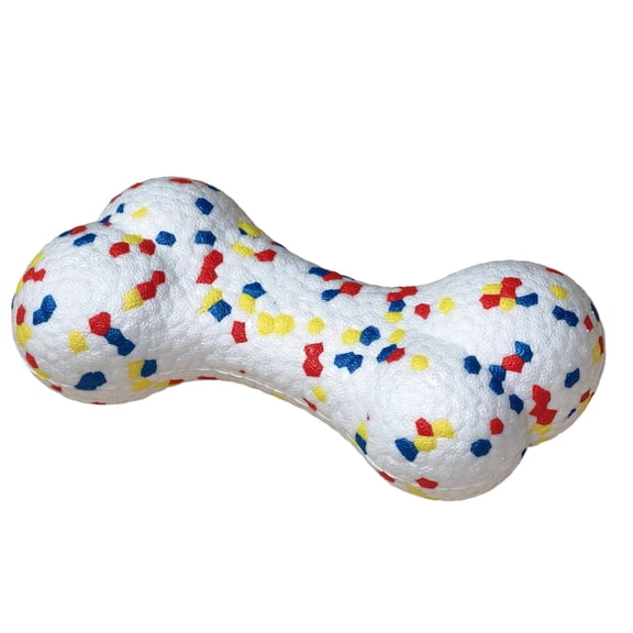 Ktlvex Upgrade Bone Dogs Toys for Aggressive Chewers, Indestructible Toys for Dogs, White