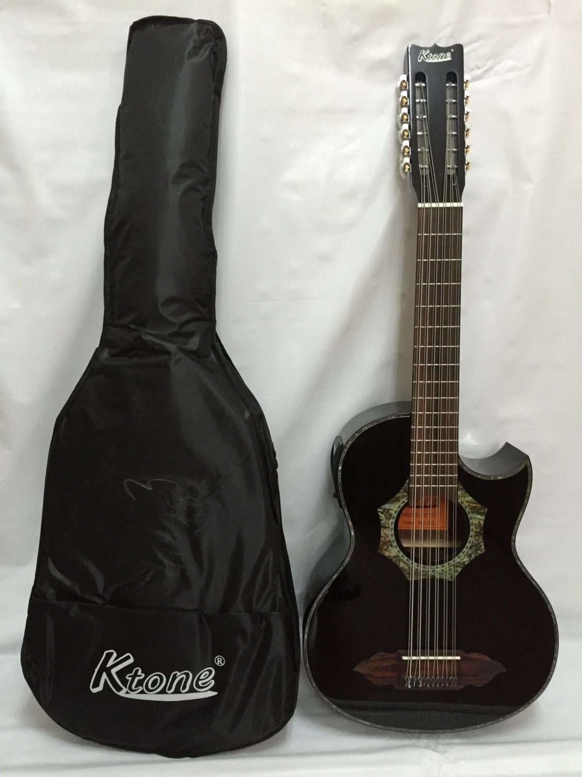 Brand New Full Size 12-String Bajo Sexto Acoustic Electric