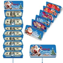 Ktoot 1Pcs Christmas Money Holder or Gift Card Holder with 10 Slots Surprise Christmas Xmas Gift Card Holder, for Cash Checks,Gift Cards or Santa Cash Supplies,Xmas Card Box