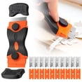 thumbnail image 1 of Ktoot Razor Blade Scraper Tool - Double-Edged Cleaning Scraper with Extra Metal Blades. Glass Top Stove Scraper for Oven Door,Perfect for Oven Doors,Windows,Decals,Stickers,Labels & Paint Removal, 1 of 9