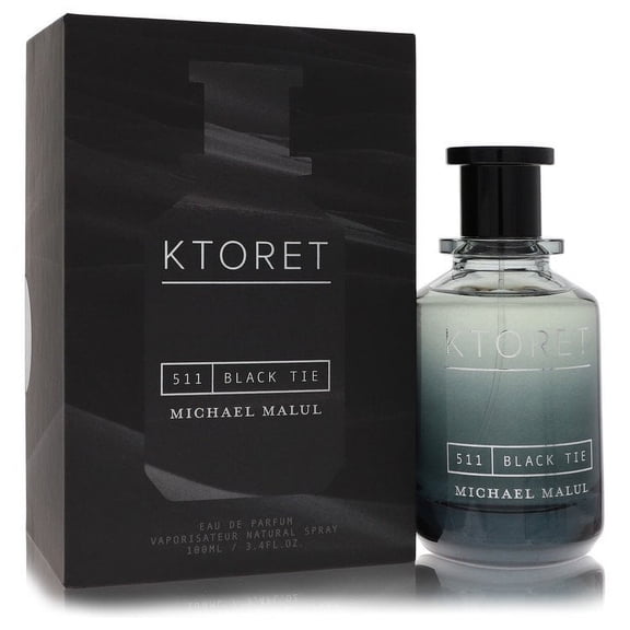 Ktoret 511 Black Tie Cologne By Michael Malul Eau De Parfum Spray 3.4 oz