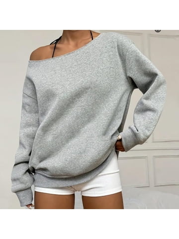 Size Off The Shoulder Sweatshirts