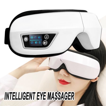 Ktyne Electric Vibrating Eye Massager With Heating And Bluetooth Connection Eye Massager Music Sleeper
