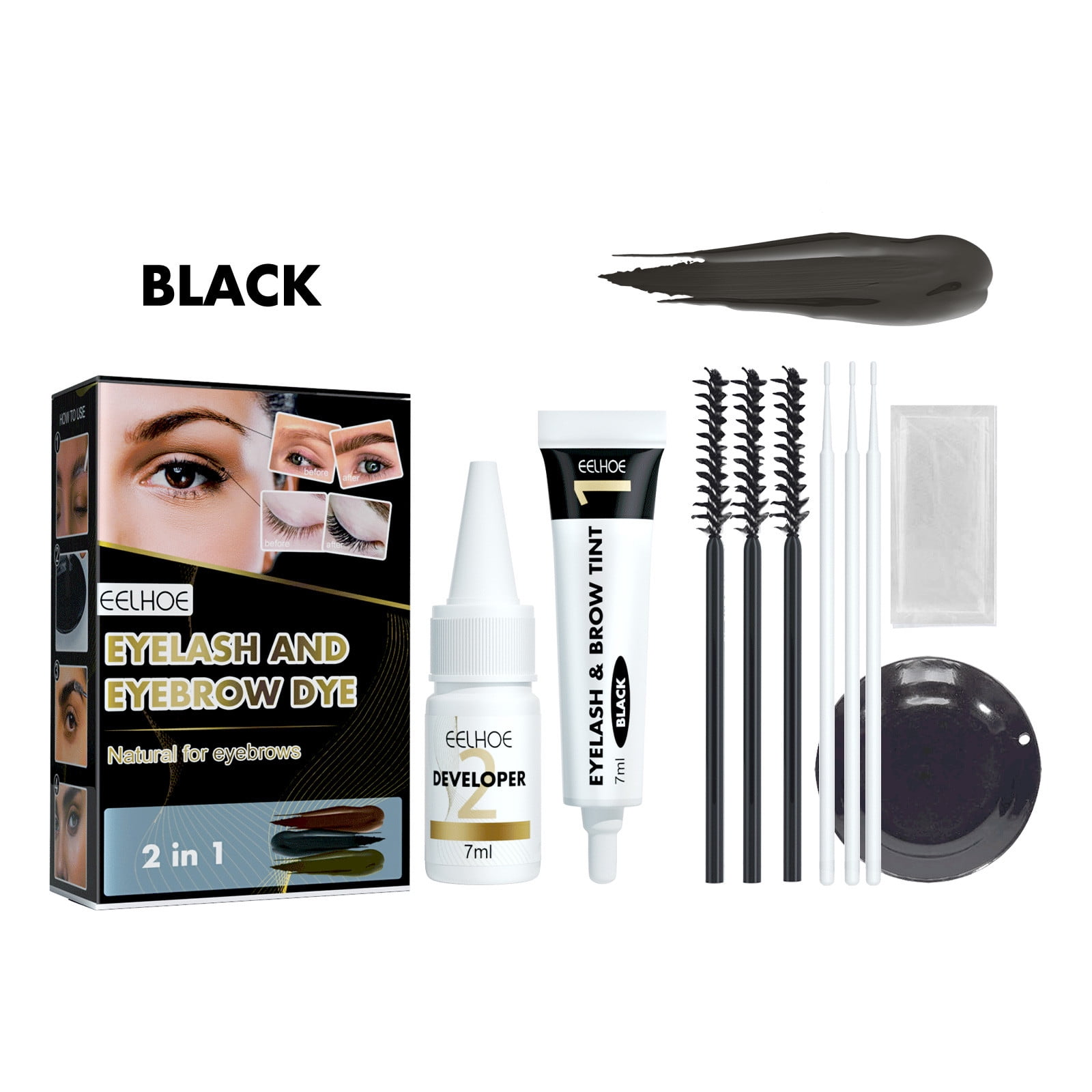 Ktyne Eyelash And Eyebrown Coloring Kit,Lift And Tint Kit, Strictly