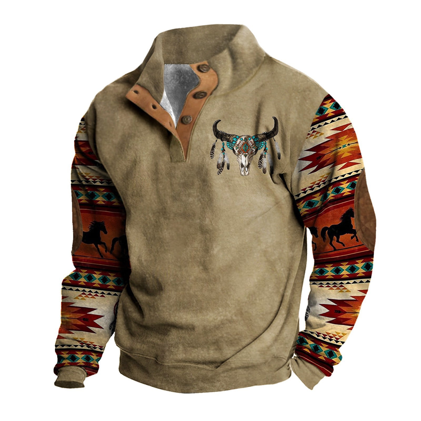 Western pullovers for men new arrivals