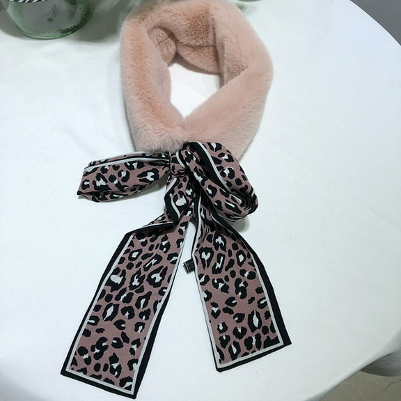 KuKuZhu Fashion Women Scarf New Leopard Print Scarf Women Winter Autumn Scarf Skinny Silk Scarf Female Neckerchief Scarves Wraps