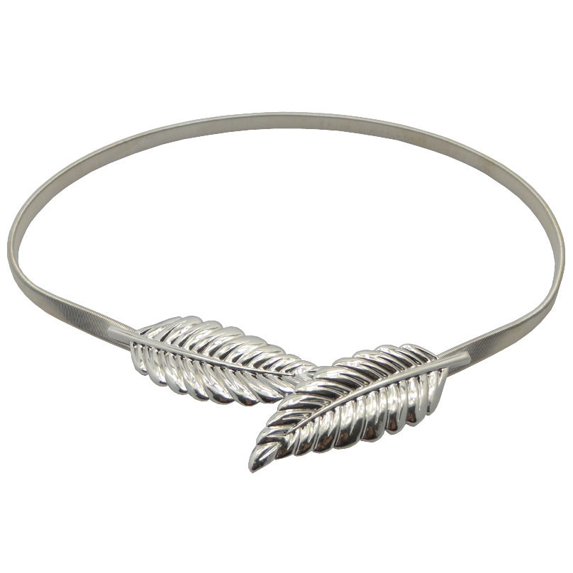 KuKuZhu Gold Flower Shape Elastic belts For Women Girl Stretch Skinny Waist Belt Cummerbunds Metal Female Belt cinturon mujer cinto