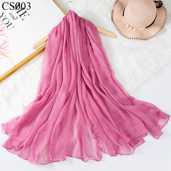 KuKuZhu New Solid Autumn Winter Scarves Women Plain Maxi Hijab Scarf Soft Soild Muslim Shawls Wraps Lady Head Scarfs Fashion Scarve