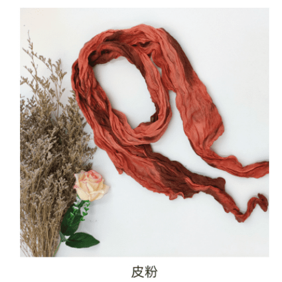 KuKuZhu New Tie-dyed Irregular Color Womens Wear Scarf Womens Wear Scarf Autumn Winter Fashion Scarf Warm Silk Scarf Wraps Scarves Shawl