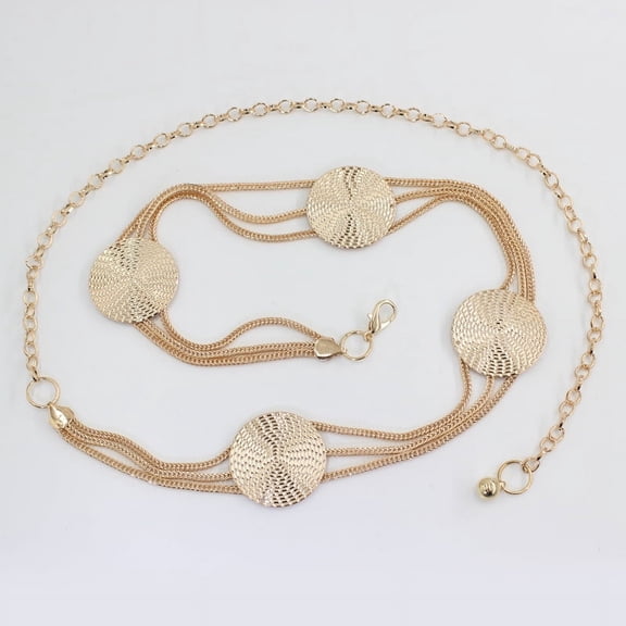 KuKuZhu Sexy Women Belts New Streetwear Metal Chain Decorate Dress Belt Adjustable Rough Whip Chain Women Fashion Design Belt