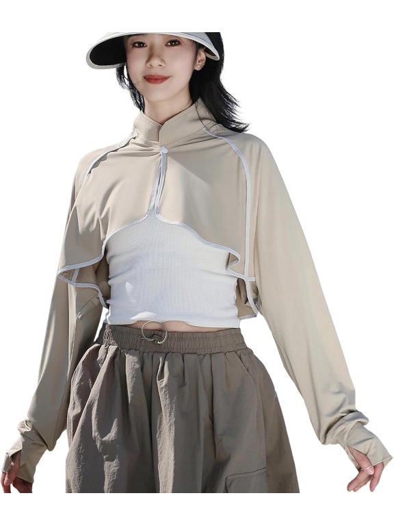 Women UPF Sun Cooling Shawl, Arm UV Protection Clothing