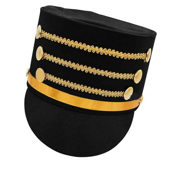 Kuahy Nutcrackers Soldier Tall Hat Stage Performances Hat Warm Comfortable Hat for Holiday Celebrations