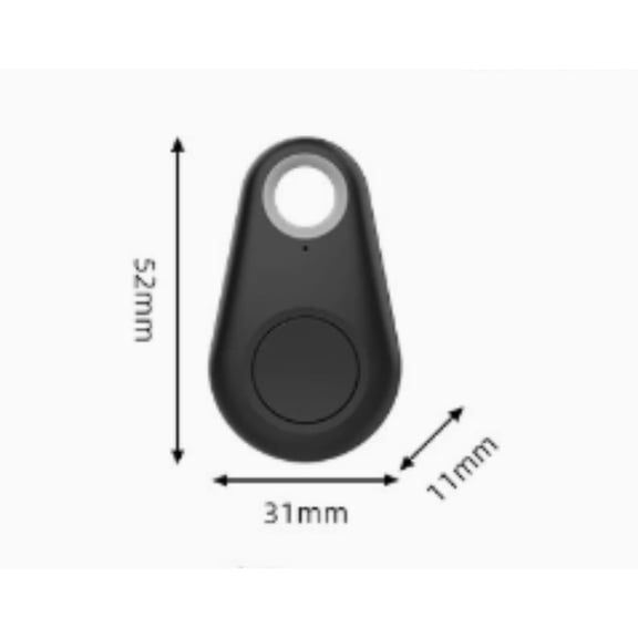 KuaiDao Bluetooth Anti-Lost Tracker, Two-Way Key Finder Locator, Smart Wireless Item Finder for Keys Wallet Luggage Pets, Remote Selfie & Voice Recording Function(10m
