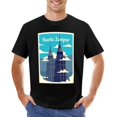 thumbnail image 1 of Kuala Lampur Men’s T-Shirt 100% Cotton Casual Short Sleeve Tops Gift Tee Black M, 1 of 5