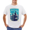 thumbnail image 1 of Kuala Lampur Vintage T-shirt Mens Cotton Classic Crewneck Short Sleeve Tees Unisex White XL, 1 of 5