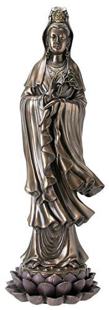 Kuan Yin on Lotus Statue - y8432 Kuan Yin on Lotus Statue - y8432