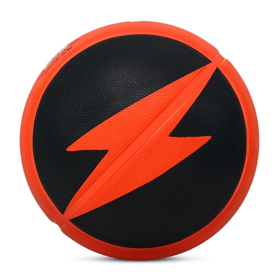 Kuangmi Lightning Design Size 7 (29.5 '') Rubber Basketball Outdoor Indoor Universal Basketball - Suitable for Basketball Enthusiasts for Daily Training and Entertainment
